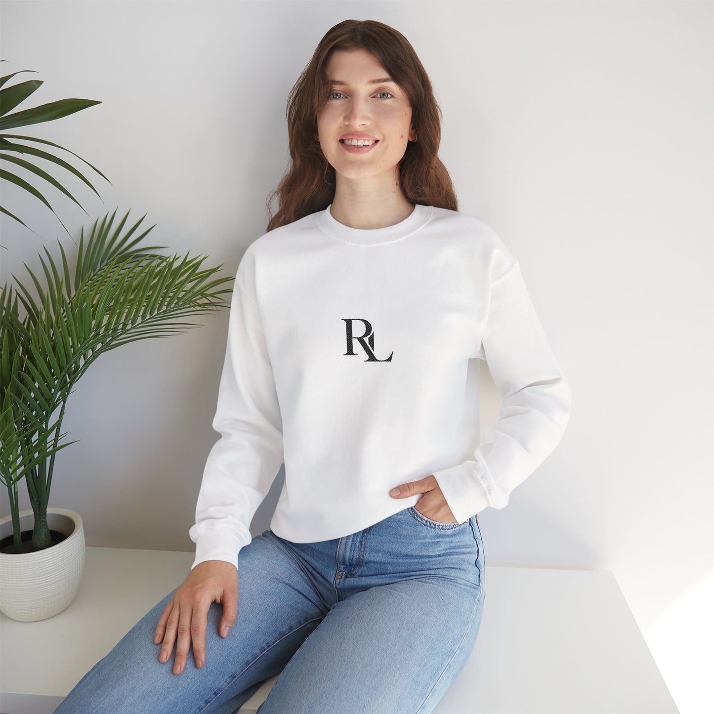 RLegacy Monogrammed Sweatshirt – Cozy Unisex Minimalist Style