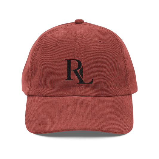 RLegacy Vintage Minimalist Corduroy Cap – Timeless Retro Hat by